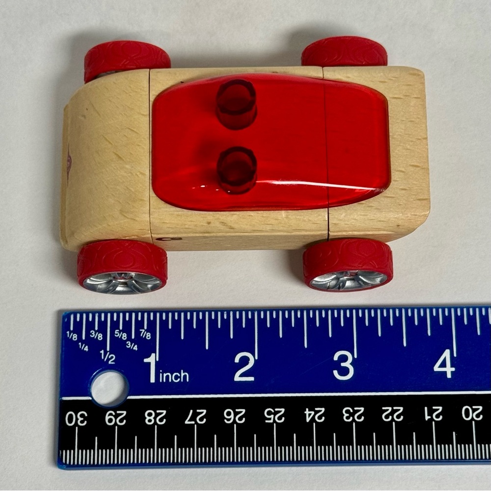 Calello Authentic Automoblox Wooden Toy Car 2010 Heirloom Quality - Picture 10 of 10